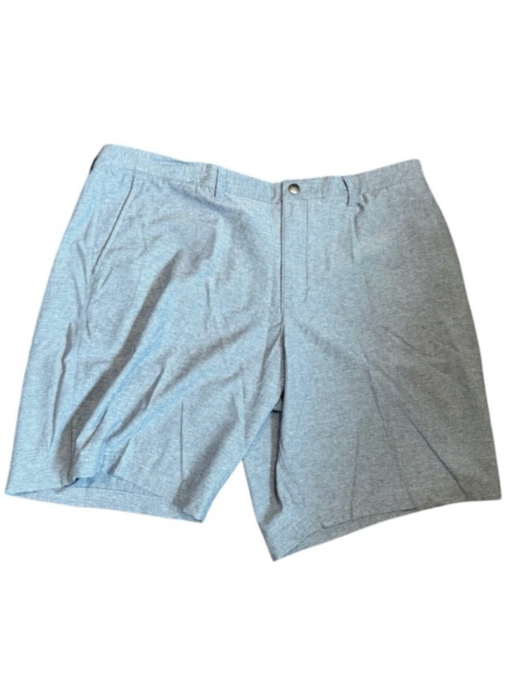 George Men's Light Gray Flat-Front Shorts - Picture 11 of 12
